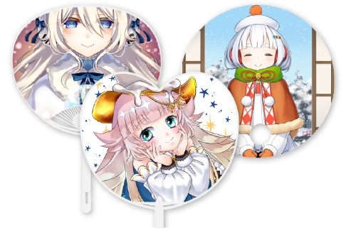 オリジナルうちわ
