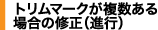 �g�����}�[�N����������ꍇ�̏C��(�i�s)