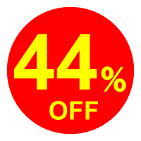 44%off