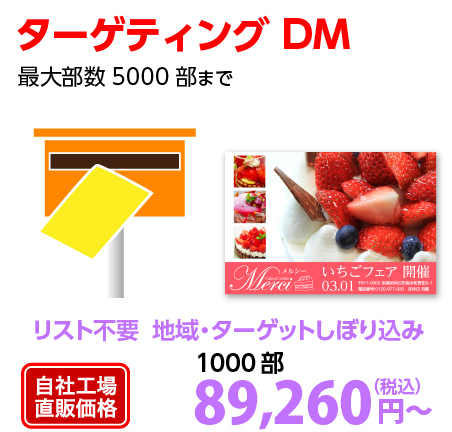 ターゲティングDM