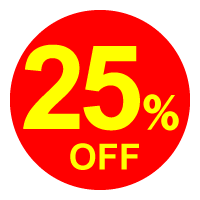 25%off