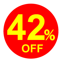 42%off