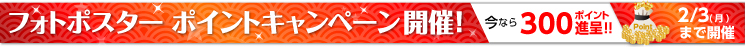 フォトポスターポイントキャンペーン