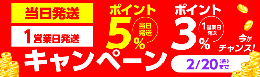 短納期ポイントアップキャンペーン